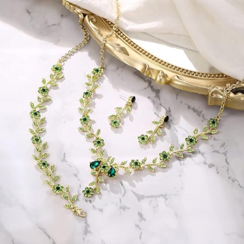 Multicolor Flower Jewelry Set